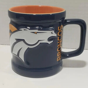 Denver Broncos  NFL Blue/Orange Coffee Mug.